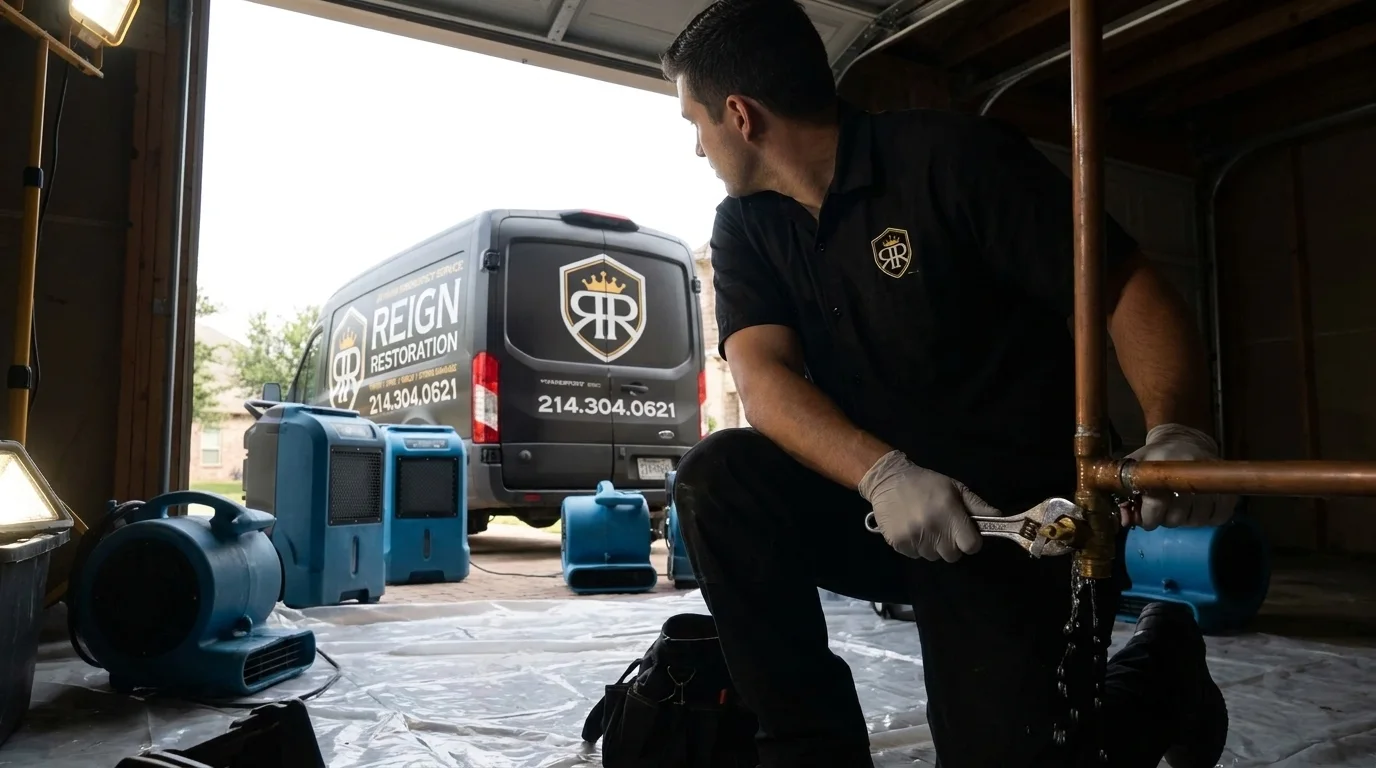24/7 Emergency Burst Pipe Cleanup and Repair in Royse City