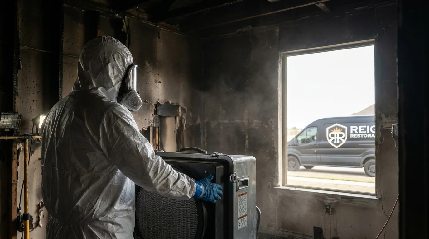 Fire Damage Restoration in Royse City