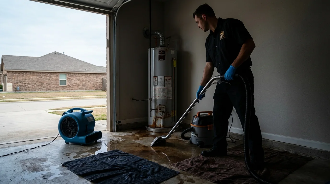 24/7 Emergency Water Heater Flood Cleanup in Royse City